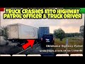 Was D.O.T Officer Stupid For Doing Trucker Inspection On The Side Of Highway In The Rain?