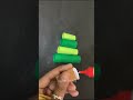 Origami Christmas tree #short #youtubeshorts #ytshorts