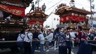 二俣諏訪神社祭典2013 屋台合わせⅠ Futamata Suwa-jinja Shrine Ritual