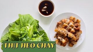 MÓN CHAY TUI LÀM tập 107 - Cách làm thịt heo 3 chỉ chay, món ăn để ăn kèm cùng những món khác.