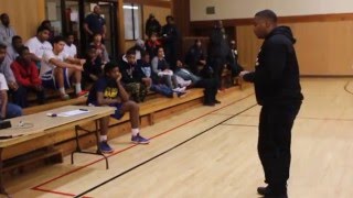 Edward Moore Speaks to the City of Oakland Midnight League