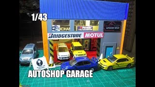 Diorama 1/43 - Autoshop Garage