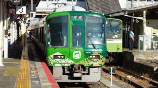 ［お茶の京都！］221系NC604編成　普通JR難波行き　王寺駅発車