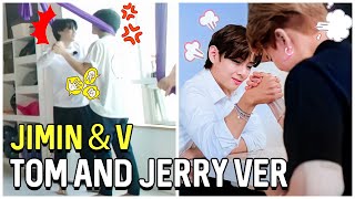 Jimin & V Almost Ending Their Friendship - Tom & Jerry Ver