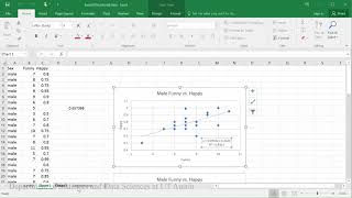 Testing Slope Significance in Excel 2016