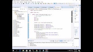 Java Tutorial - Calculator (if , else if) Statement