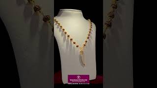 സ്വർണം കെട്ടിയ രുദ്രാക്ഷമാല | ആനക്കൊമ്പ്🐘 LOCKET| gold | Thankam jewellery | 916