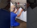 Young man with great tiling skills - The most beautiful tiling #Shorts