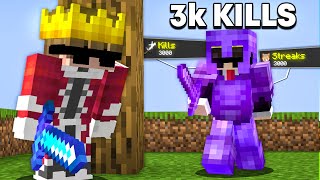 This Minecraft Player Have 3000 Kills! (Can I kill him?)