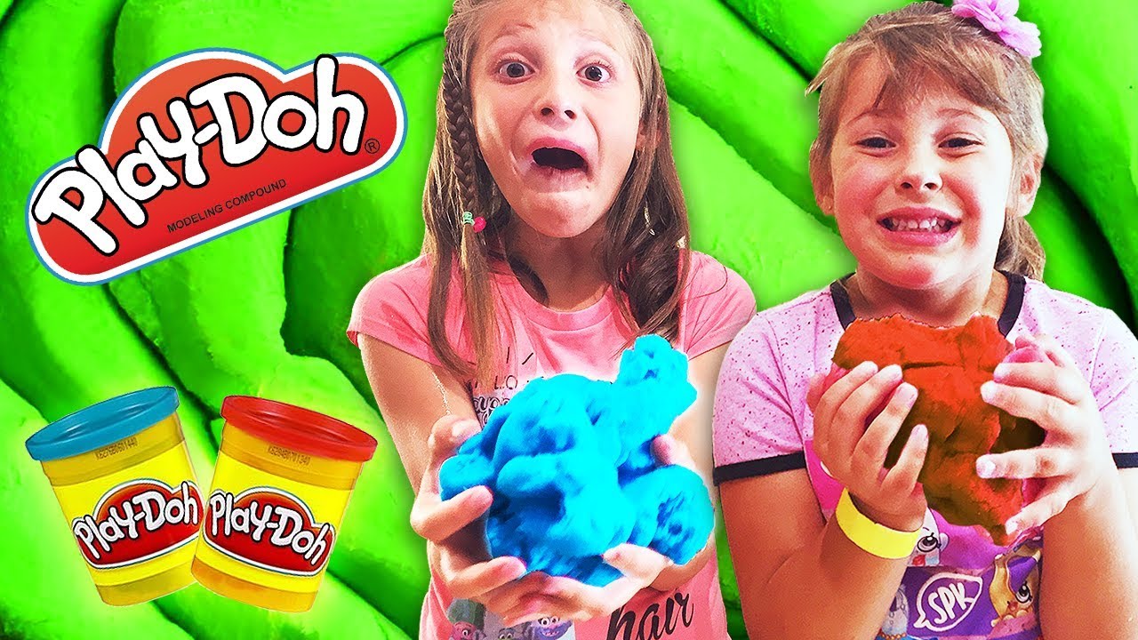 Kids Make Play Doh Easy Diy Craft Recipe Youtube