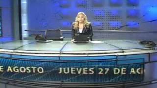 Soledad Onetto, conductora del noticiero central de Canal 13