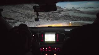 Driving ringroad 1 from Egilstadir to Hali.Scary shit mountaineous road..