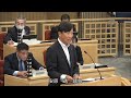 令和6年第3回9月定例会一般質問　安原　透議員