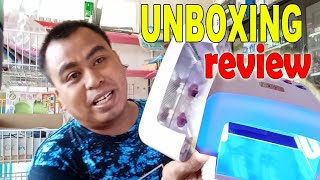 UNBOXING DAN REVIEW MESIN STEMPEL RUNAFLEK / RESIN