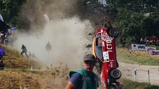 Video Incidente per Donatas Stašaitis e Mantas Ližaitis su BMW 325i E90 al Rally Rokiškis