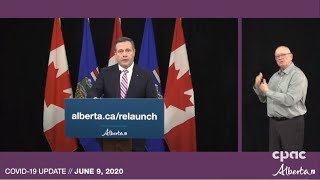 COVID-19 in Alberta: Premier Jason Kenney announces stage 2 of reopening plan – June 9, 2020