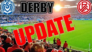 (letztes) Derby Update MSV - RWE || #msvduisburg #rotweissessen #wedaustadion #dritteliga #duisburg