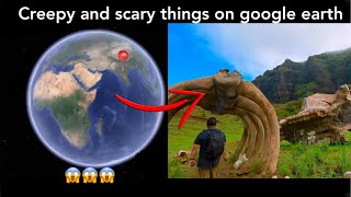 I found scary things on google earth and google maps #googleearth #scary