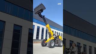 挖泥機： 伸縮臂抓泥車 #constructionmachinery