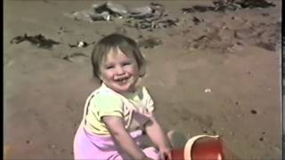 Family Day with Della on Bude Beach 15th July 1985