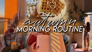 FALL MORNING ROUTINE | my cozy, mindful, and productive autumn morning routine for 2022