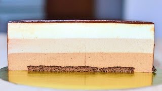 Муссовый торт Три шоколада ☆ Chocolate mousse cake