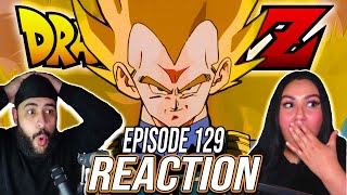 Girlfriend's EPIC Reaction To VEGETA BECOMING A SUPER SAIYAN FOR THE FIRST TIME! DBZ Episode 129