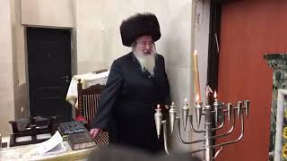 Fifth Night Chanukah With Spinka Rebbe