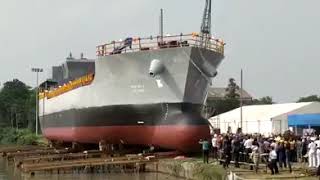 Launch of 1⃣st ship at Titagarh Wagons Ltd. #May18.