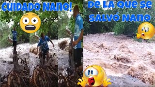 INCREIBLE! Captamos una impresionante crecida del rio en cámara. Por poco arrastra a Nano. Parte 3