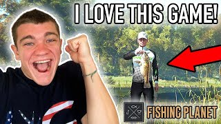 I LOVE THIS GAME!!! Fishing Planet Pt.3 - Kendall Gray