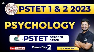 PSTET Psychology Preparation 2023 | PSTET Paper 1& 2 | Day-2 | By Ashim Sir | Punjab PSTET 2023