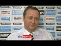 Mike Ashley's first interview as Newcastle owner