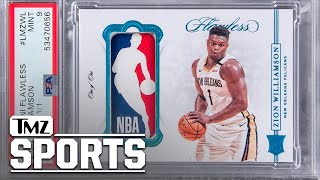 Zion Williamson 1-of-1 Rookie Card Hits Auction Block, Could Fetch $750K!! | TMZ Sports