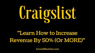 Learn How to Increase Your Craigslist Exposure (50% or More)