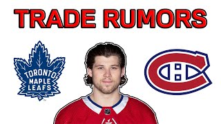 JOSH ANDERSON TRADE TO LEAFS? NHL Trade Rumours 2022 Montreal Canadiens Toronto Maple Leafs Habs NHL