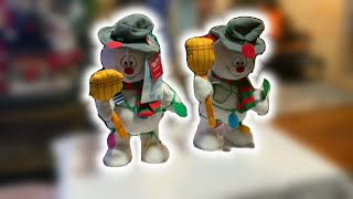 Halloween Hangouts 25 Days Of Christmas 2024 Day 18: Both Versions of The happy shuffler Frosty