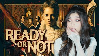 **READY OR NOT** IS THE MOST SATISFYING HORROR MOVIE EVER