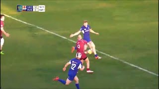 Luka Matkava runs creates three tries vs Russia U18 2019