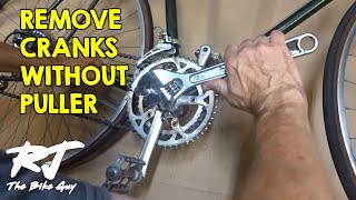 Remove Cranks Without A Crank Puller