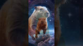 NIE UWIERZYSZ, CO POTRAFI TA MAGICZNA KAPIBARA!  #capybara #cute #animals