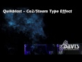 quikblast fog fluid co2 effect demonstration by davis entertainment