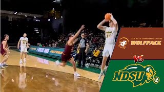 NDSU Ties Record for Largest Margin of Victory! Oak Hills Christian Wolfpack vs NDSU Bison FULL GAME