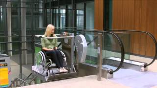 Omega Inclined Platform Lift | Savaria Mobility Products