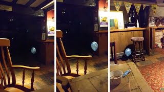 Ghost Of Child Caught As Balloon Drifts Through Pub