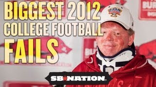 Biggest 2012 College Football Fails