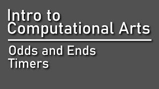 RTA222 - Odds and Ends - Timers