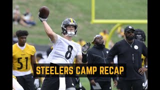 Steelers Training Camp Recap: QBs Struggle, First Camp Fight