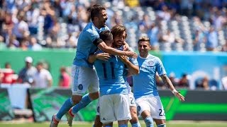 Villa, Lampard & Pirlo Goals - New York City FC vs Philadelphia Union 3-2 Highlights 18.06.2016