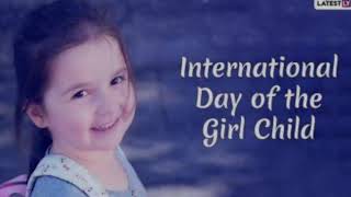 Happy National Girl Child Day 2022 / National Girl Child Day Wishes Whats up status / SIMPLY EASY
